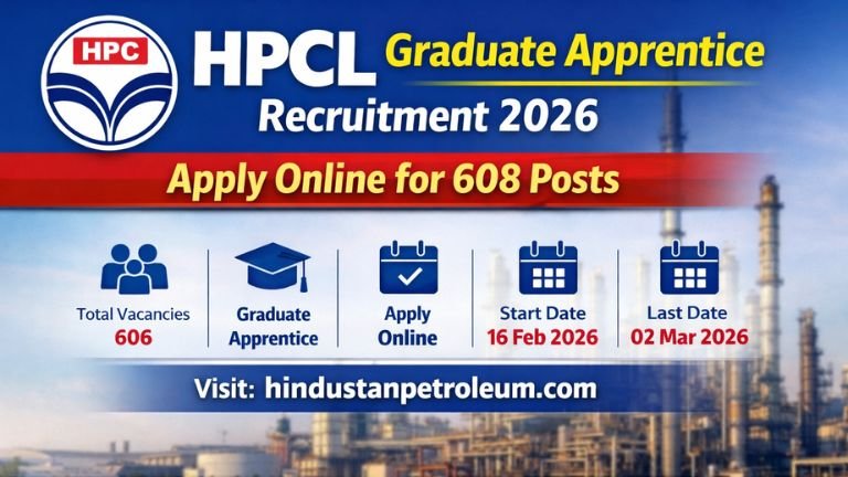 HPCL Recruitment 2026 notification for 731 engineer and officer posts with salary up to 60 lakh