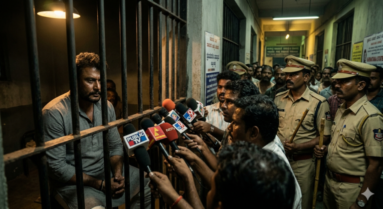 Parappana Agrahara jail ನಲ್ಲಿ ಇರುವ ನಟ Darshan ಗೆ ಕೋರ್ಟ್ ಜೈಲಿನೊಳಗಿನ ಸಂದರ್ಶನಕ್ಕೆ ಅನುಮತಿ ನೀಡಿದ ಘಟನೆ