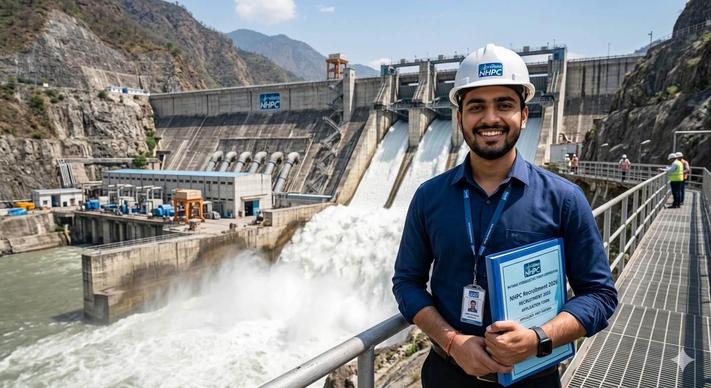 NHPC Recruitment 2026 Trainee Engineer jobs notification with salary details and GATE selection process