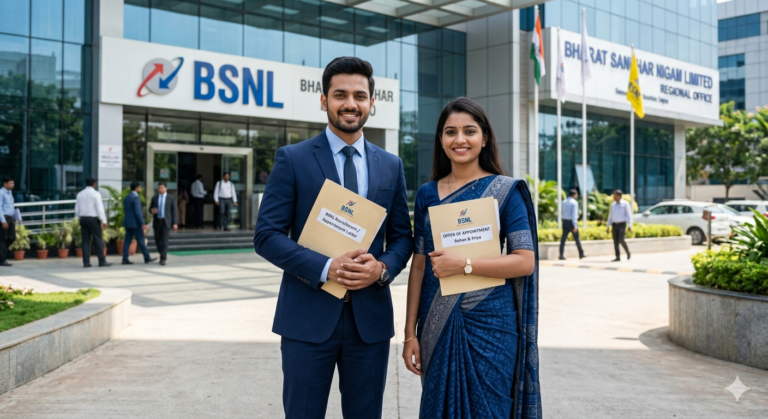 BSNL Recruitment 2026 for 120 Senior Executive Trainee posts with salary up to ₹50,500 apply online
