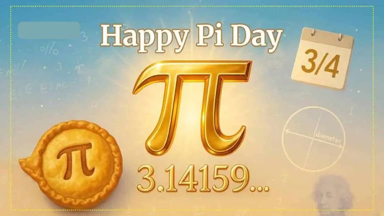 ಪೈ ಡೇ 3.14 ಗಣಿತದ ವಿಶೇಷ ದಿನ ಮಾಹಿತಿ