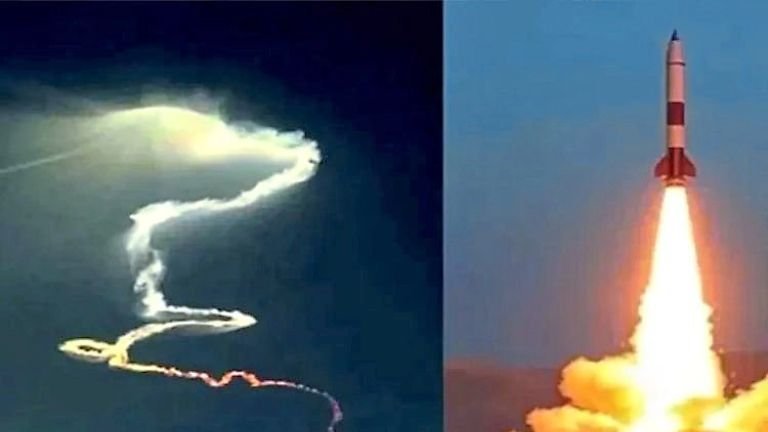 Iran Sejjil-2 dancing missile launch test