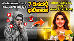 “ಮನೆಮದ್ದು ಆಯುರ್ವೇದ – ಜೇನು ಬೆಳ್ಳುಳ್ಳಿ, ಹಾಲದಿ ಹಾಲು, ತುಳಸಿ ಕಷಾಯ ಮತ್ತು ಆರೋಗ್ಯಕರ ನೈಸರ್ಗಿಕ ಪರಿಹಾರಗಳು”